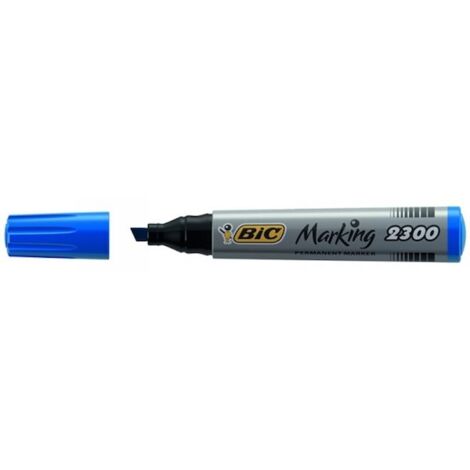 Marqueur permanent indélibile bleu - BIC