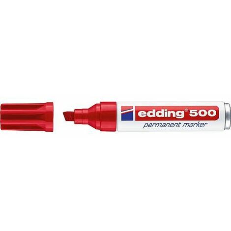 Marqueur Permanentmarker 500 rouge largeur de trait 2 - 7 mm pointe grisote