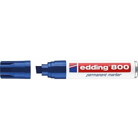 Marqueur Permanentmarker 800 bleu largeur de trait 4 - 12 mm pointe grisote