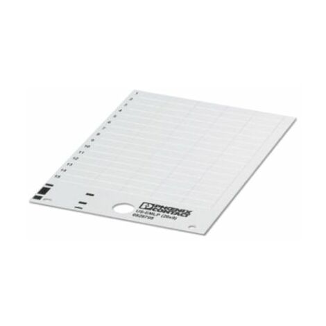 Marqueur pour panneau Phoenix Contact 0828792 ( Prix pour Boîte de 10 )