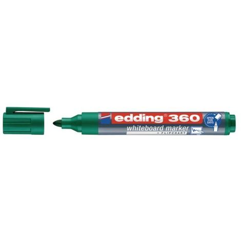 Marqueur pour tableau blanc Edding 360 ( 9000487703 ) vert 10 pièces