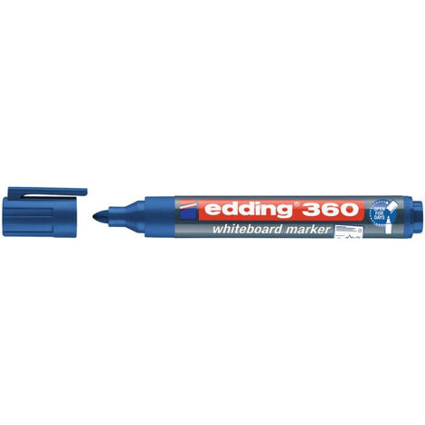 Marqueur pour tableaux blancs Edding 360 ( 9000487702 ) bleu 10 pièces