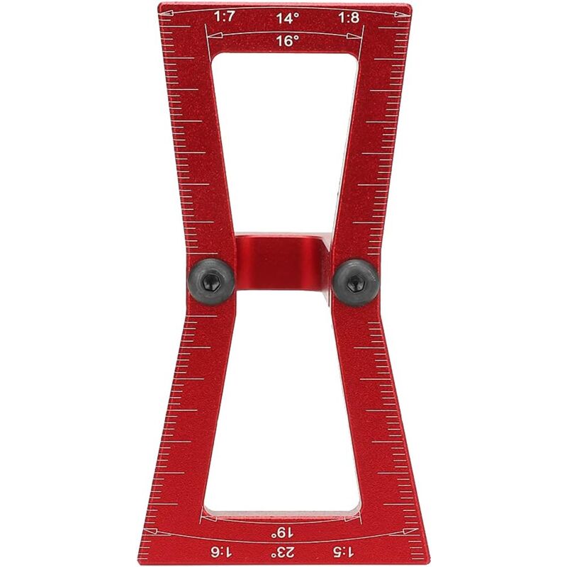 Marqueur Queue , Guide Gabarit échelle Alliage Travail Bois Jauge Marquage Précis Joint Outil Règle Connexion Arronde Travaux Manuel Pente Cuivr