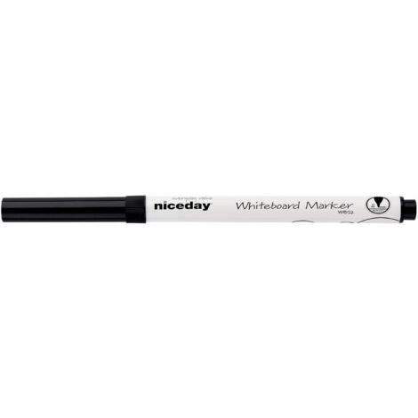 Marqueur tableau blanc Niceday WBS2 - Pointe ogive noir