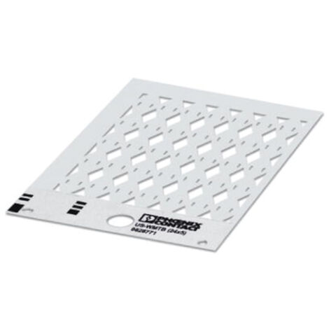 Marqueurs de câbles Phoenix Contact US-WMTB Serre-câble, Ø câble 0  13mm, Blanc ( Prix pour Boîte de 10 )