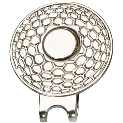 Marqueurs de position pour golf 6 pièces - 25mm et 20mm - Accessoires sportifs argentés - Pour hommes et femmes - Couleurs variées