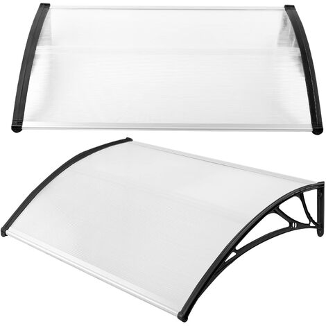 Marquise Auvent pour Porte d'entrée Marquise Solaire abri banne entrée anti UV Protection NAIZY