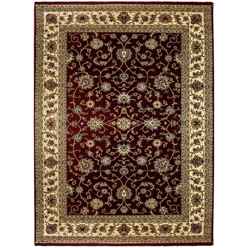 Tapis Salon Chambre Oriental Marocain Classique RABAT (Rouge - 200x290cm)