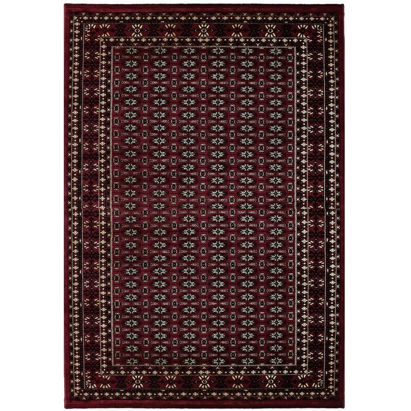 Tapis Salon Chambre Oriental Marocain Classique agadir (Rouge - 200x290cm)