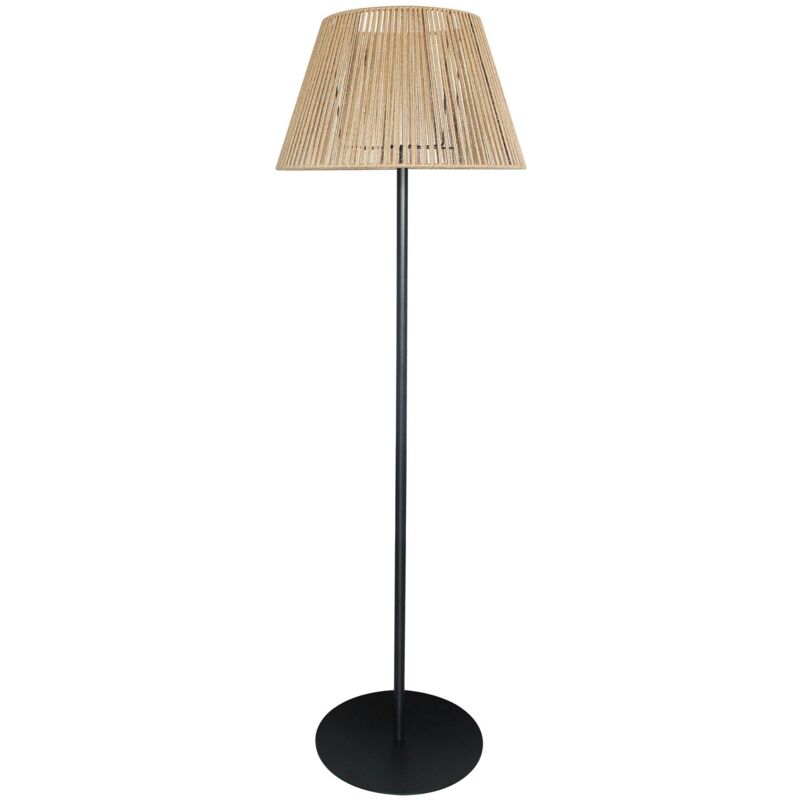 Lampadaire sans fil tall raffy Marron Corde H170 cm