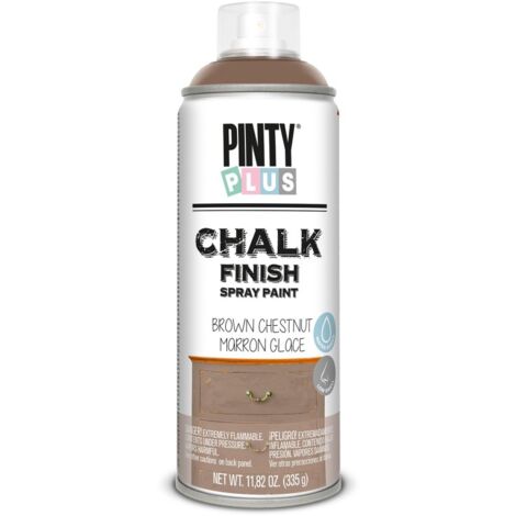 MARRON GLACÉ PINTURA SPRAY CHALK PAINT EFECTO TIZA NOVASOL