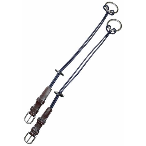 marrone - Boucles en cuir italien et en acier inoxydable pour les ascenseurs du vainqueur