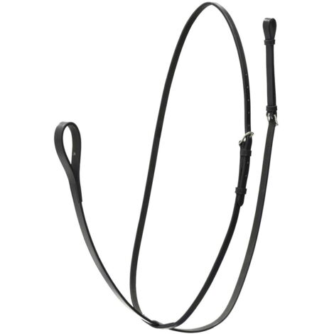 marrone - Martingala fissa in cuoio con fibbie in acciaio inox