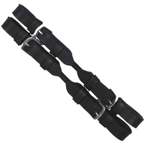 marrone - Pont de pelham en cuir modèle court 16 cm