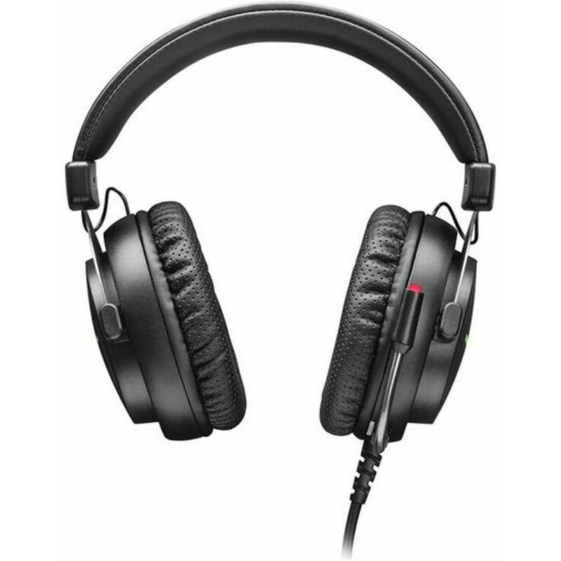 

Auriculares con Micrófono Gaming MH4X LED (2 m) Negro - Mars Gaming