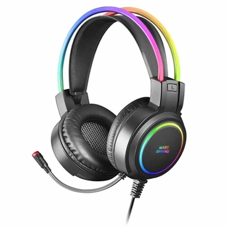 

Mars Gaming Auriculares con Micrófono Mars Gaming MHRGB