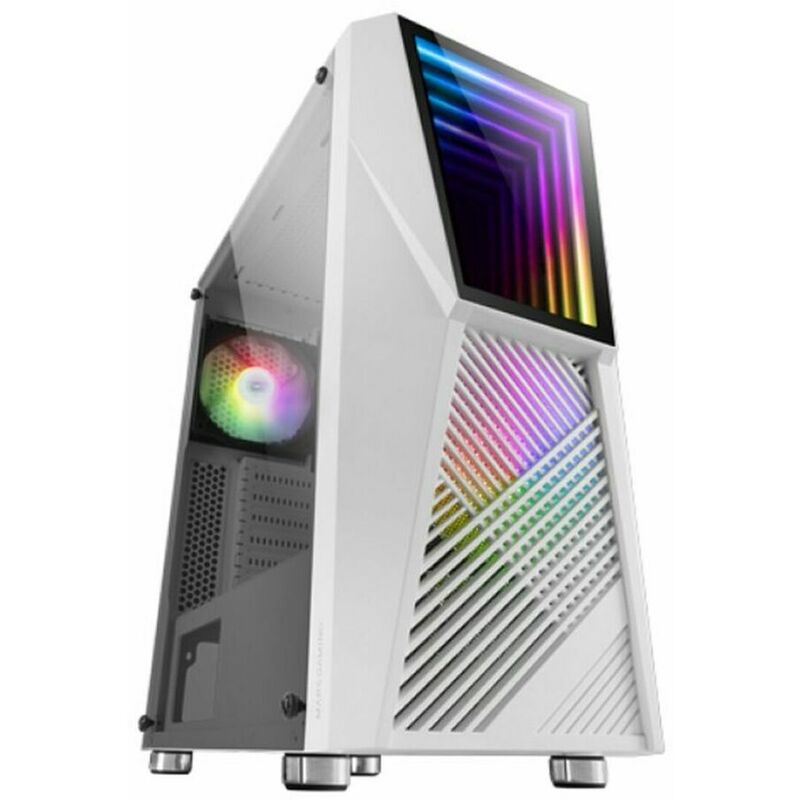 

Mars Gaming Caja Semitorre ATX Mars Gaming MC777W LED RGB Blanco