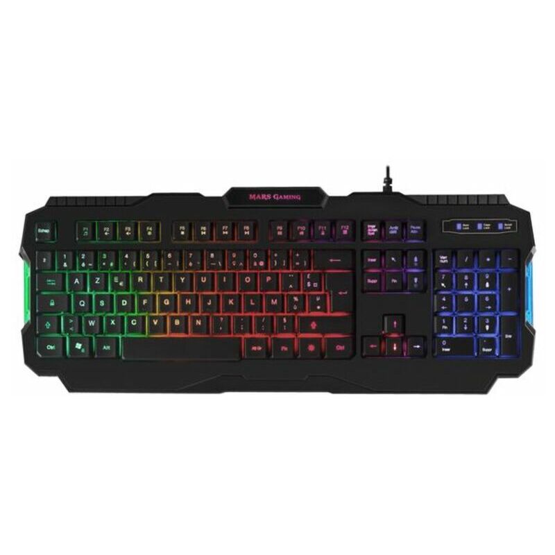 

Teclado Gaming MRK0FR RGB Negro - Mars Gaming