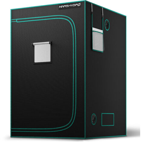 Grow Box Cultibox Light 120x120x200 Cm - Tendaggio Coltivazione Indoor, Nero - Foto 4