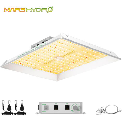 Mars Hydro – Lampe de culture LED 150W dimmable – Spectre complet pour 1-3 plantes – Compatible application intelligente – Pour tente 100x100x180cm