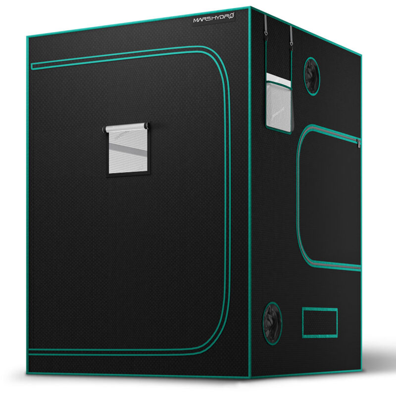 Mars Hydro 150x150x200cm boîte de culture tente de culture tente de plante d'intérieur chambre noire chambre de culture armoire de culture serre