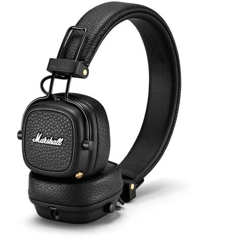 MARSHALL MAJOR III BLUETOOTH Casque supra-auriculaire Bluetooth sans fil/enfichable de 3e génération Noir