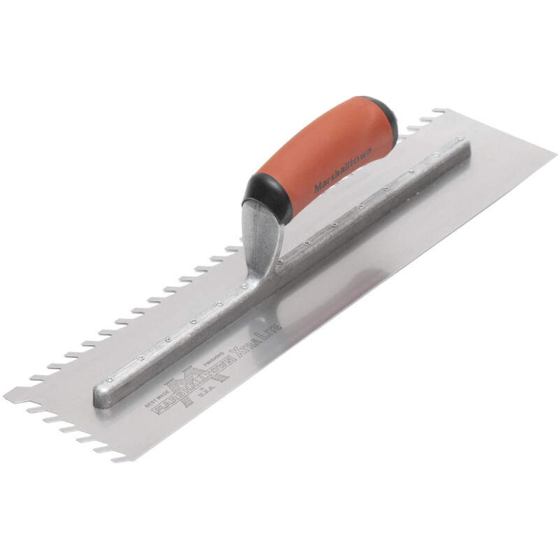 Marshalltown - MLF3816SD LayFlat 10mm Notch Trowel 16 x 4in M/TMLF3816SD