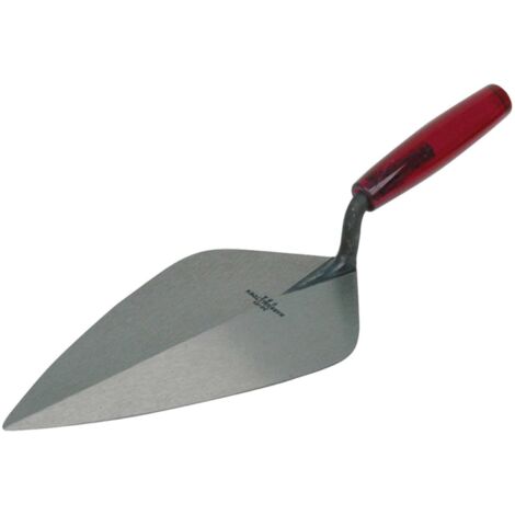 Marshalltown 34P Wide London Pattern Brick Trowel with Plastic Handle – 11-inch Masonry Trowel for Bricklaying and Masonry Work