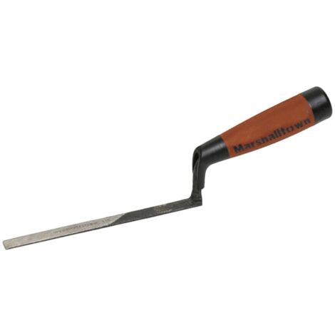 Marshalltown 504D Masonry and Window Chasing Tool with Durasoft Handle, 8mm Blade