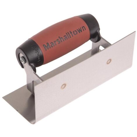Marshalltown 66SSD Stainless Steel Internal Corner Trowel Rounded DuraSoft® Handle M/T66SSD