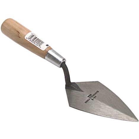 Marshalltown M/T457 45-Point Pointing Trowel with Philadelphia Pattern Wooden Handle – 7-inch