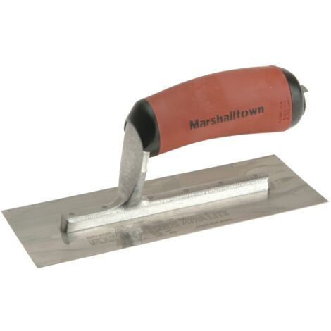 Marshalltown M11SSD Midget Trowel with DuraSoft® Handle, 8 x 3 inches, Stainless Steel Blade