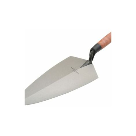 Marshalltown M1911L 19L Philadelphia Pattern Brick Trowel Leather Handle 11in M/T1911L