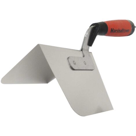 Marshalltown M25RD Curved Outside Corner Trowel with DuraSoft® Handle – 5-inch Professional Quality