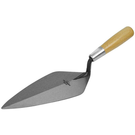 Marshalltown M3313 33 London Pattern Brick Trowel Wooden Handle 13in M/T3313