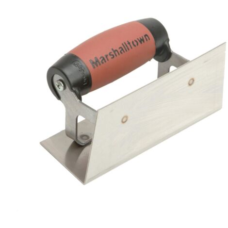 Marshalltown M65SSD Stainless Steel Internal Corner Trowel with Square DuraSoft® Handle