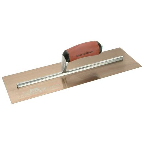Marshalltown MXS165GD MXS165GD Gold Finishing Trowel DuraSoft Handle 16 x 5in M/TMXS165GD