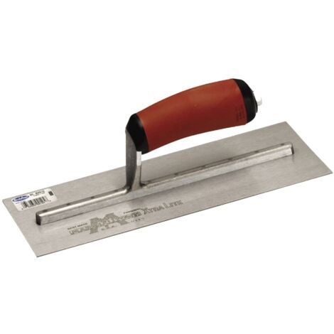 Marshalltown MXS1D Plasterer's Finishing Trowel with DuraSoft® Handle, 11 x 4.1/2 inches