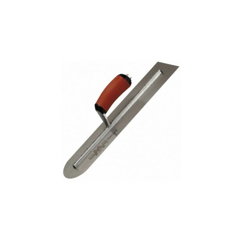 Marshalltown - MXS66RED Finishing Trowel 16' x 4' Mild Steel Rounded Ends Durasoft Handle