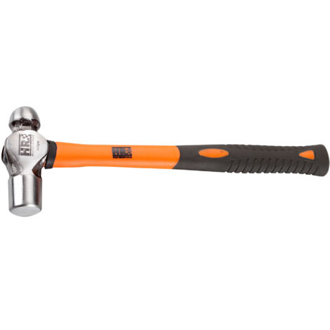 MARTEAU À BOULE 450 GR. MANCHE EN FIBRE DE VERRE ALYCO ORANGE