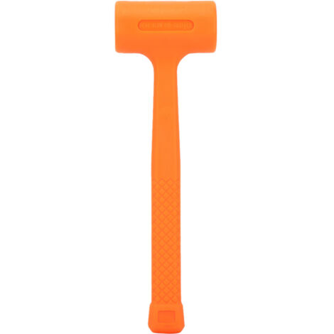 Marteau à frappe douce PVC et caoutchouc 0.5LB - Marteau de précision sans rebond pour installation et assemblage