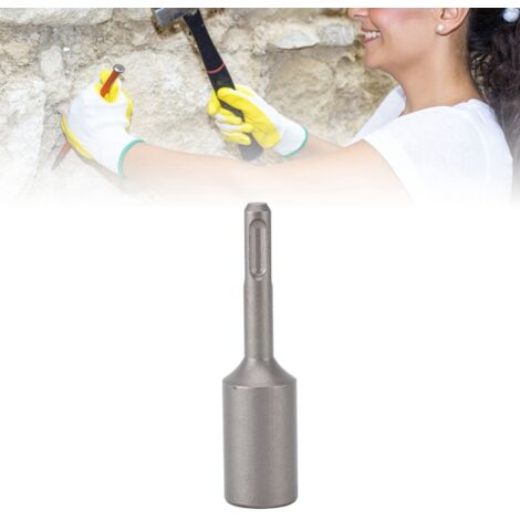 Marteau à Manche Rond en Acier Allié SDS PLUS avec Burin et Conducteur T-Shape 16.2mm - KZQ