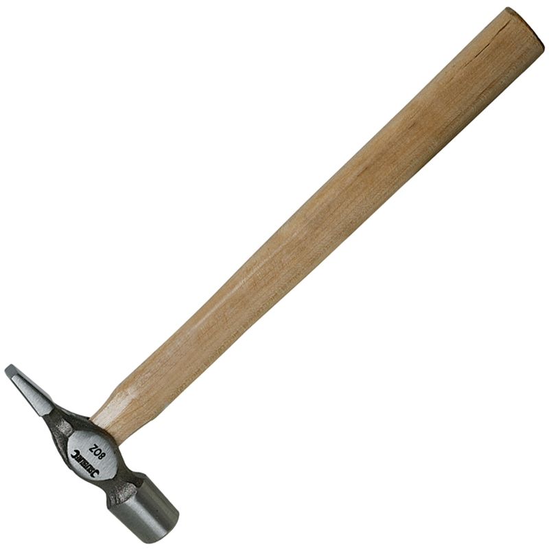 Silverline - marteau à panne en travers manche bois dur 200 g HA13