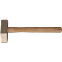 Marteau à piquer les soudures BRONZEplus manche hickory, tête 2100g, 400mm