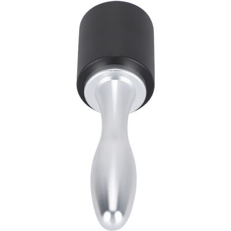 Marteau à Tamponner pour Cuir avec Manche Bois - Outil de Sculpture et Gaufrage Cuir DIY (Noir)