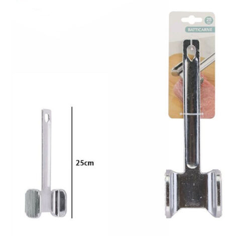 Marteau à Viande Carré Batte Steak Double Face 25cm 74188