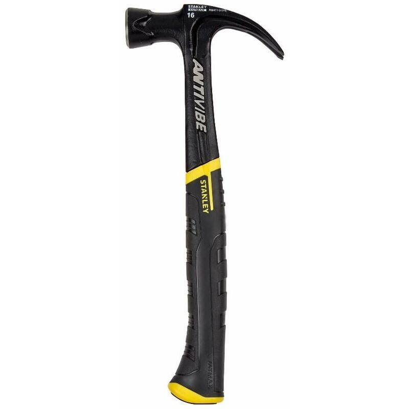 Stanley - Marteau arrache-clous forgé coudé antivibe 450g fatmax - FMHT1-51275