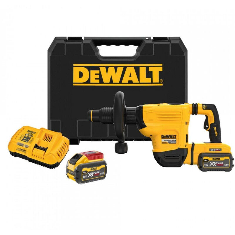 Burineur DEWALT DCH832X2-QW – 54V SDS-Max 10,5J, Moteur Brushless - vue 2