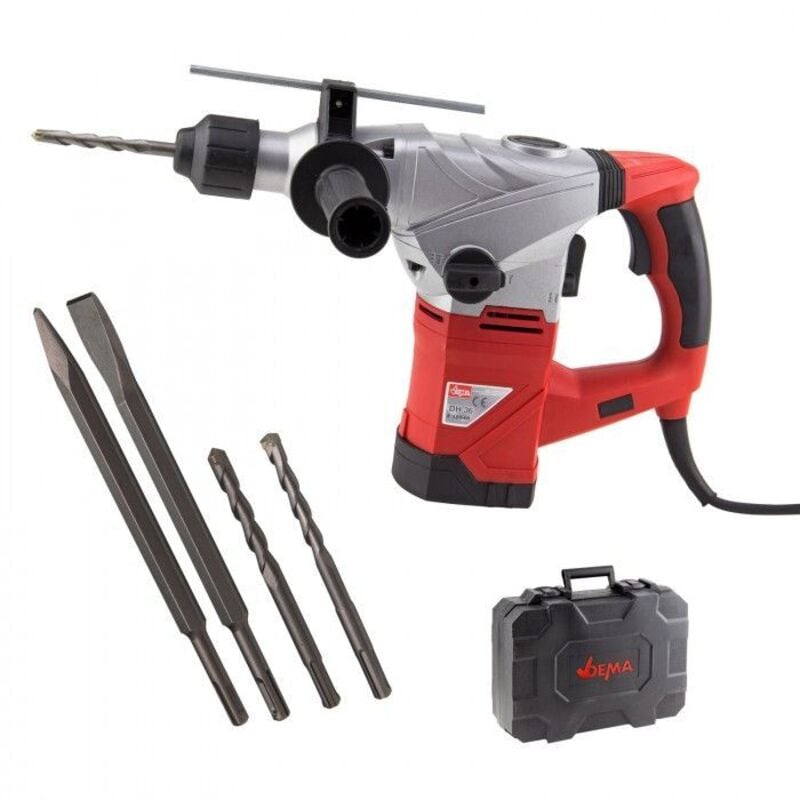 Marteau burineur perforateur DH36 5 joule + accessoires r+l
