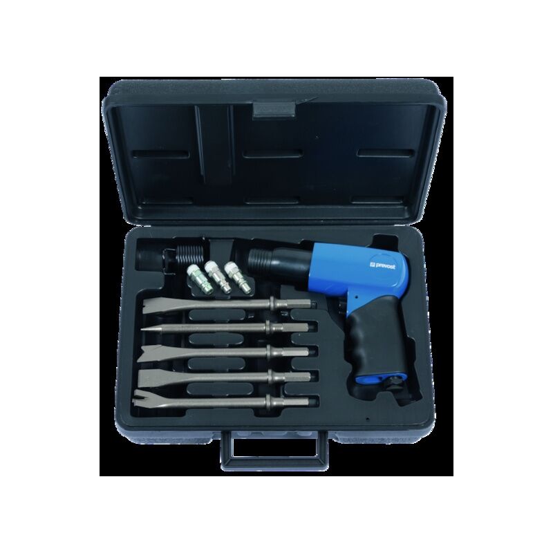 Prevost - Marteau pneumatique burineur tah 0663000K - Course du piston : 60 mm - Cadence de frappe : 3000 cps/mn - Filetage d'entrée d'air : 1/4'